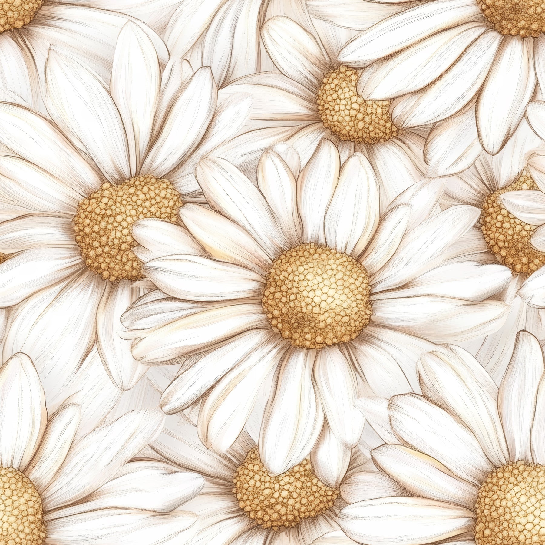 Golden daisy poetry Wallpaper⁠
