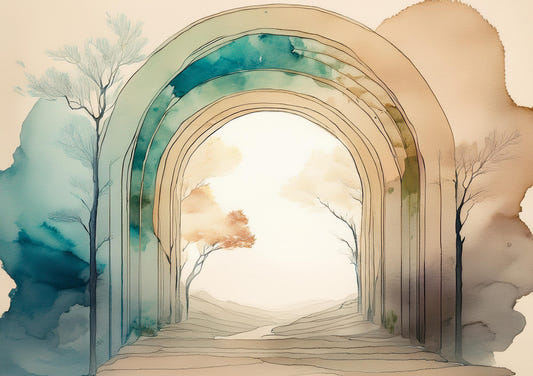 Natural Dream Portal Wall Mural