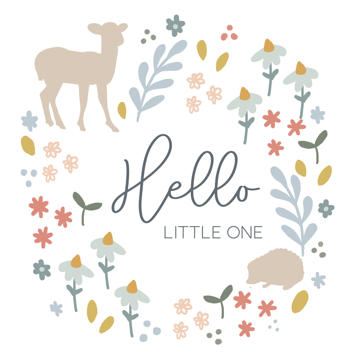 Whimsical Woodland Nursery Wall Mural