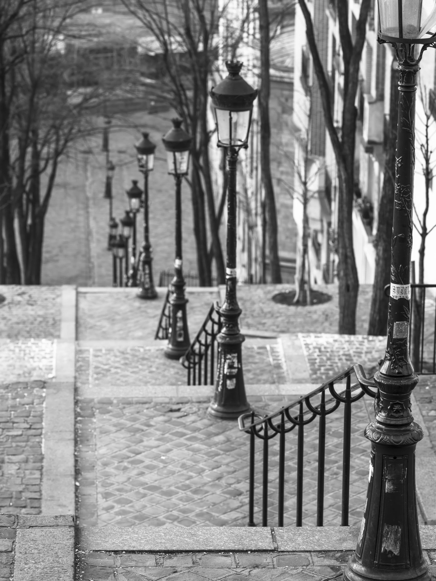 Montmartre Stairway Wall Mural
