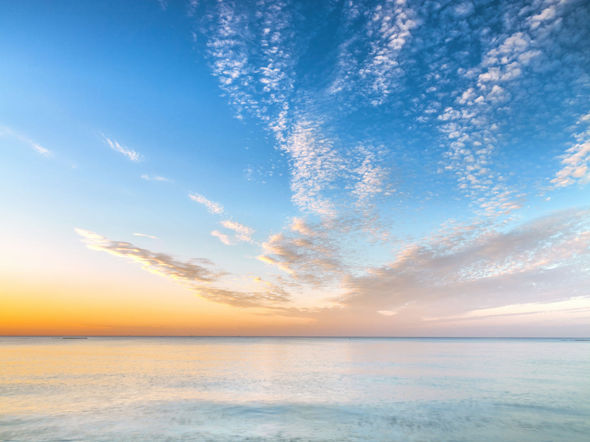 Coastal Calm at Dusk Wall Mural