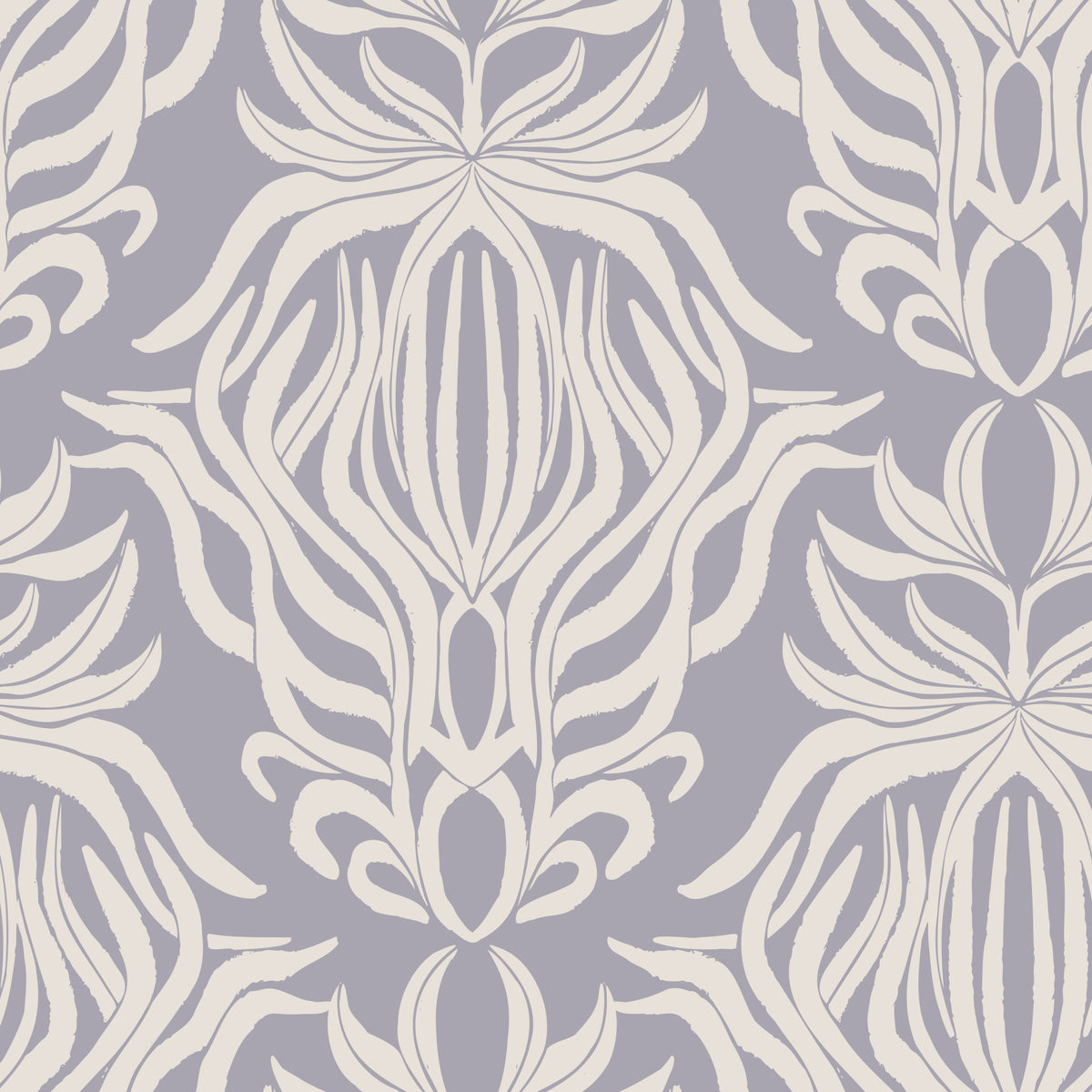 Whimsical Floral Tapestry Wallpaper⁠