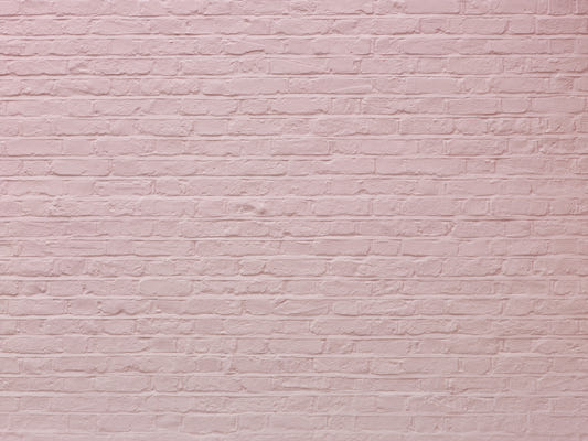 Pink Brick Serenity Wall Mural