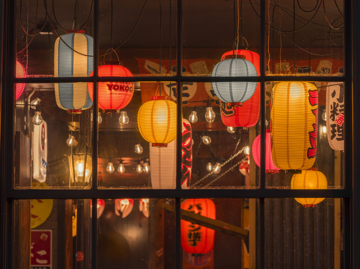 Chinese Lantern Shop Wall Mural