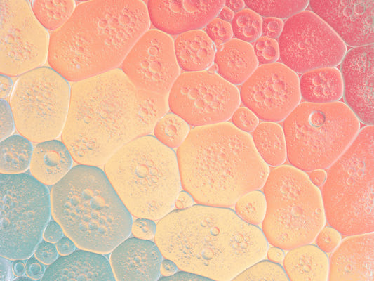 Bubbles Spectrum Wall Mural