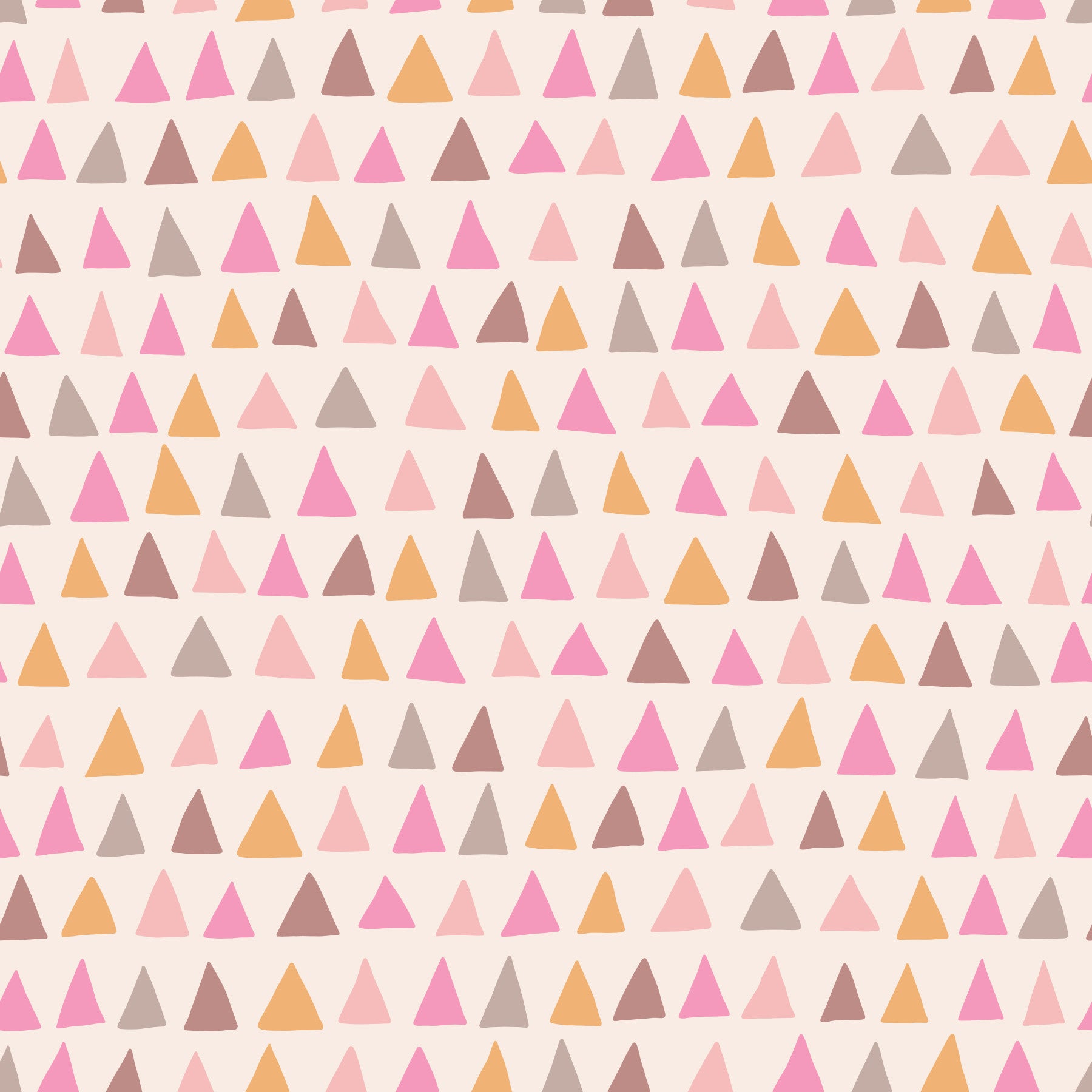 Triangle Multicolor Pink Vibes Wallpaper⁠