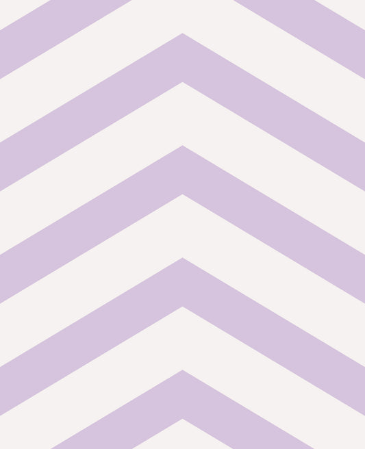 Zigzag Chic Lilac Wallpaper⁠