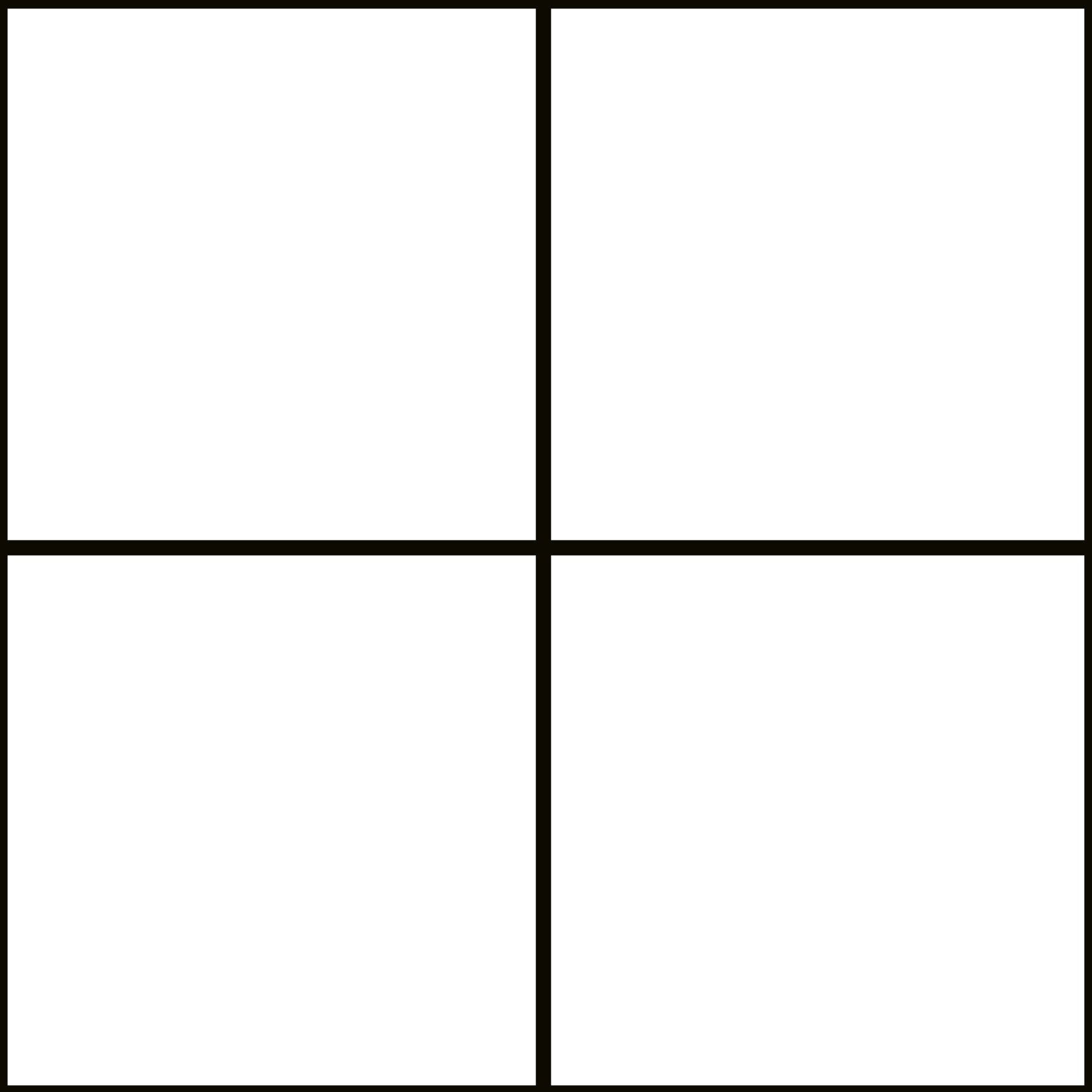 Minimalist Grid Black and White Wallpaper⁠
