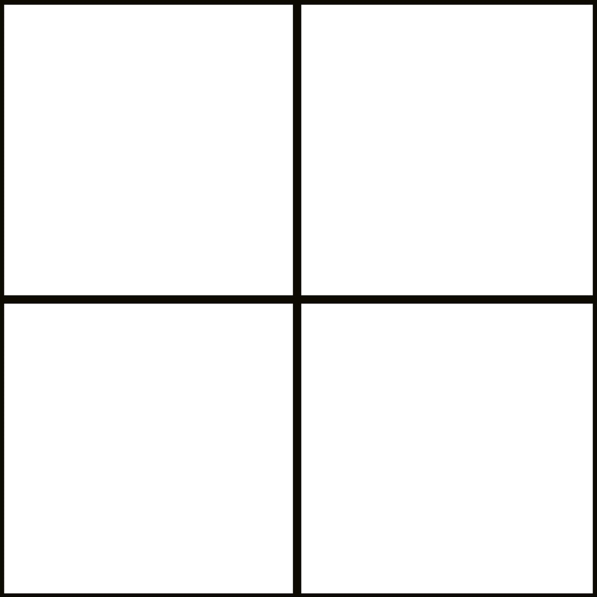 Minimalist Grid Black and White Wallpaper⁠ in your room — zoomed