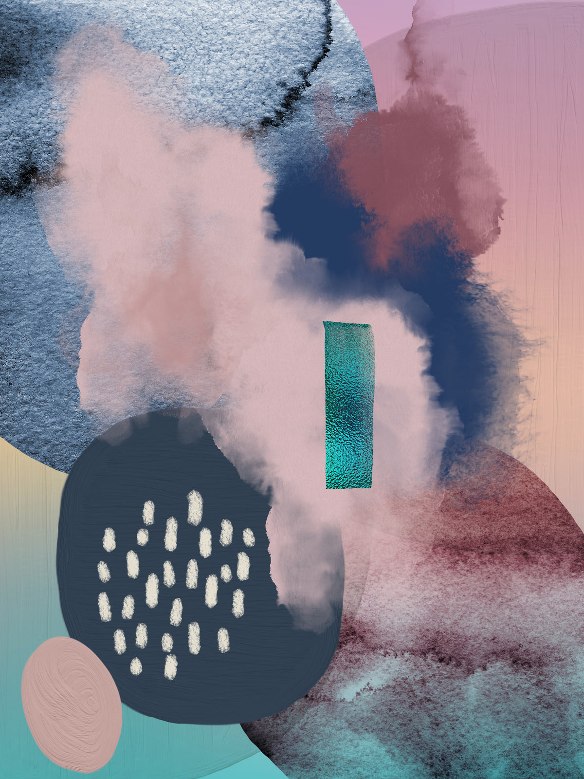 Floating Wall Mural in your room — zoomed