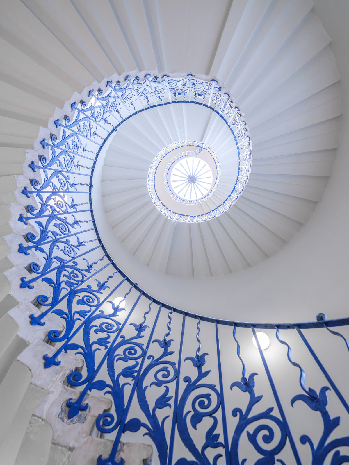 Ethereal Staircase Whirl Wall Mural