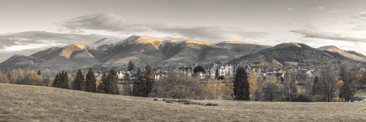 Skiddaw Mountain View Wall Mural in your room — zoomed