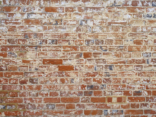 Weathered Brick Charm Wall Mural