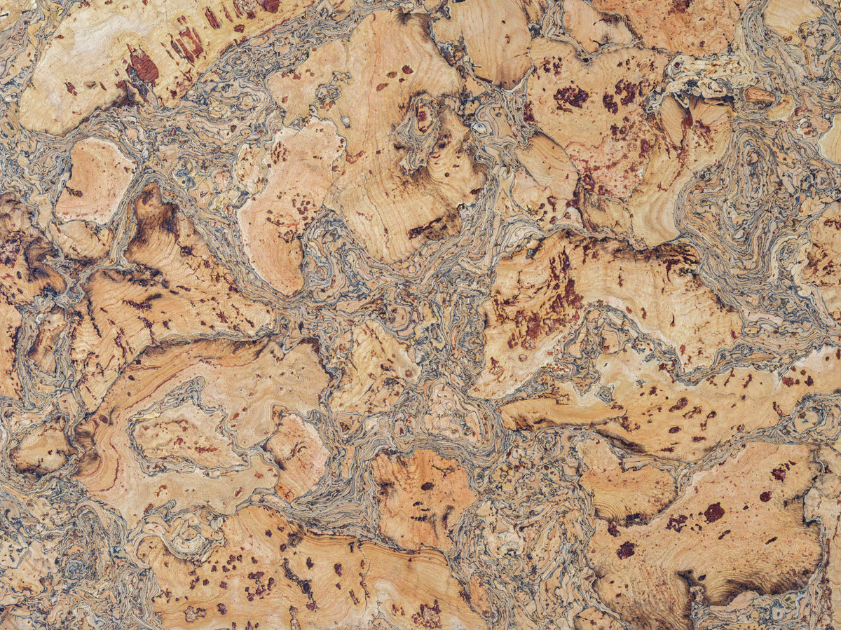 Cork Canvas Wall Mural in your room — zoomed