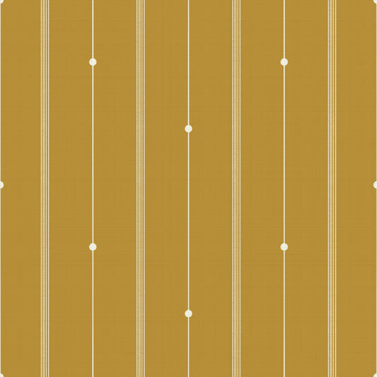 Refined Minimal Stripes Mustard Wallpaper⁠