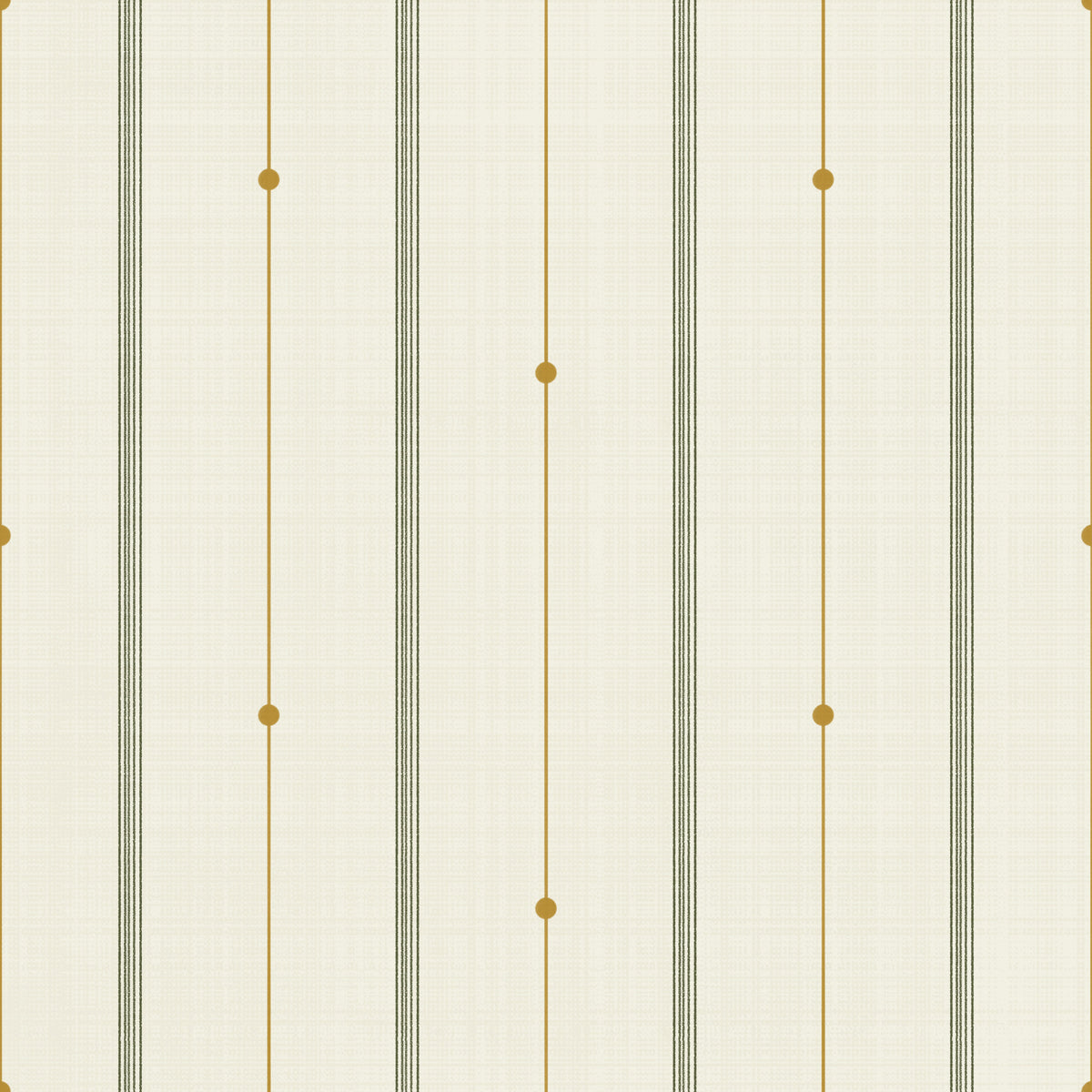 Refined Minimal Stripes Earthy Wallpaper⁠ in your room — zoomed