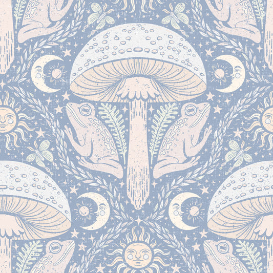 Whimsigothic Toadstools Ayara Pastel-02 Wallpaper⁠