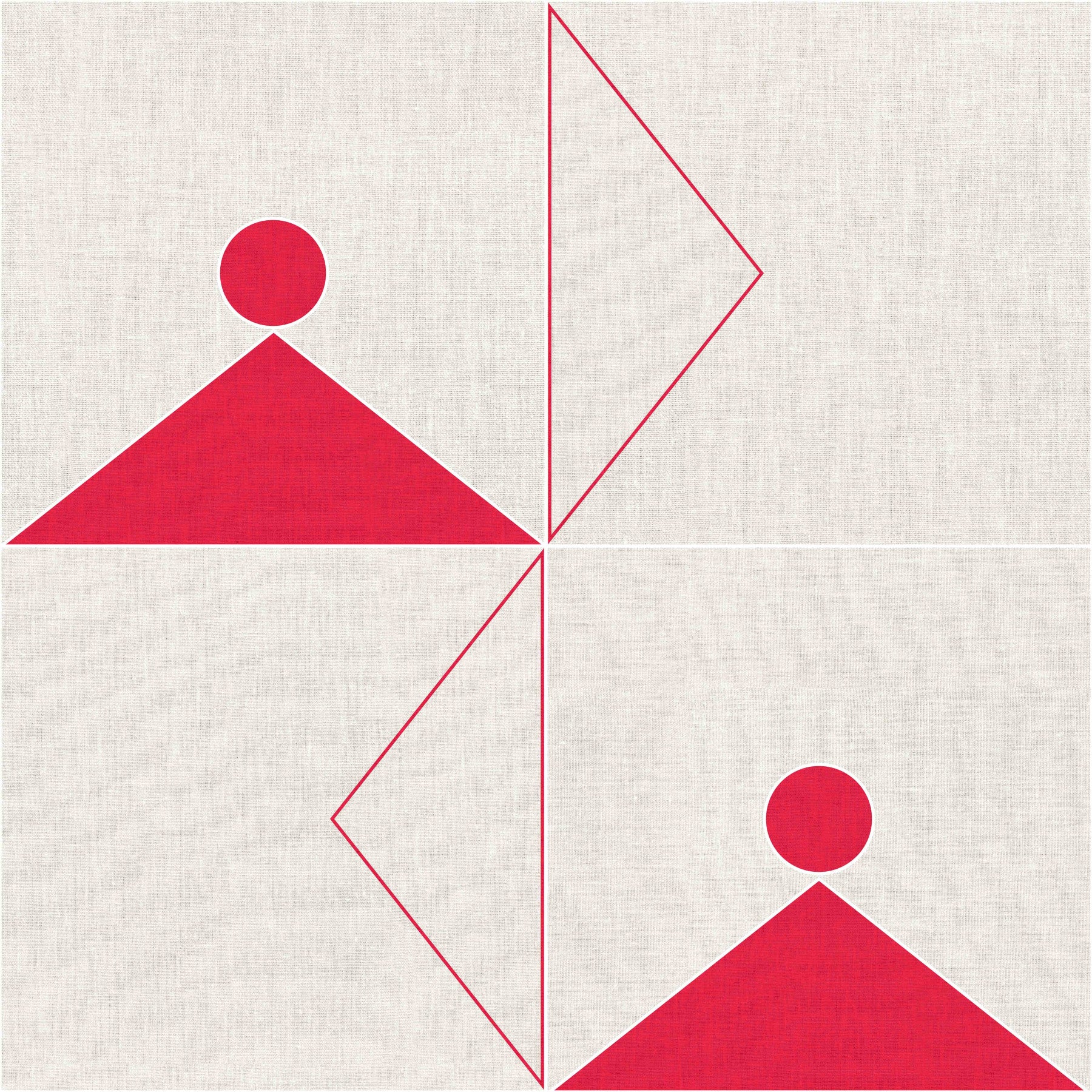 Geometric 06 Wallpaper⁠ in your room — zoomed