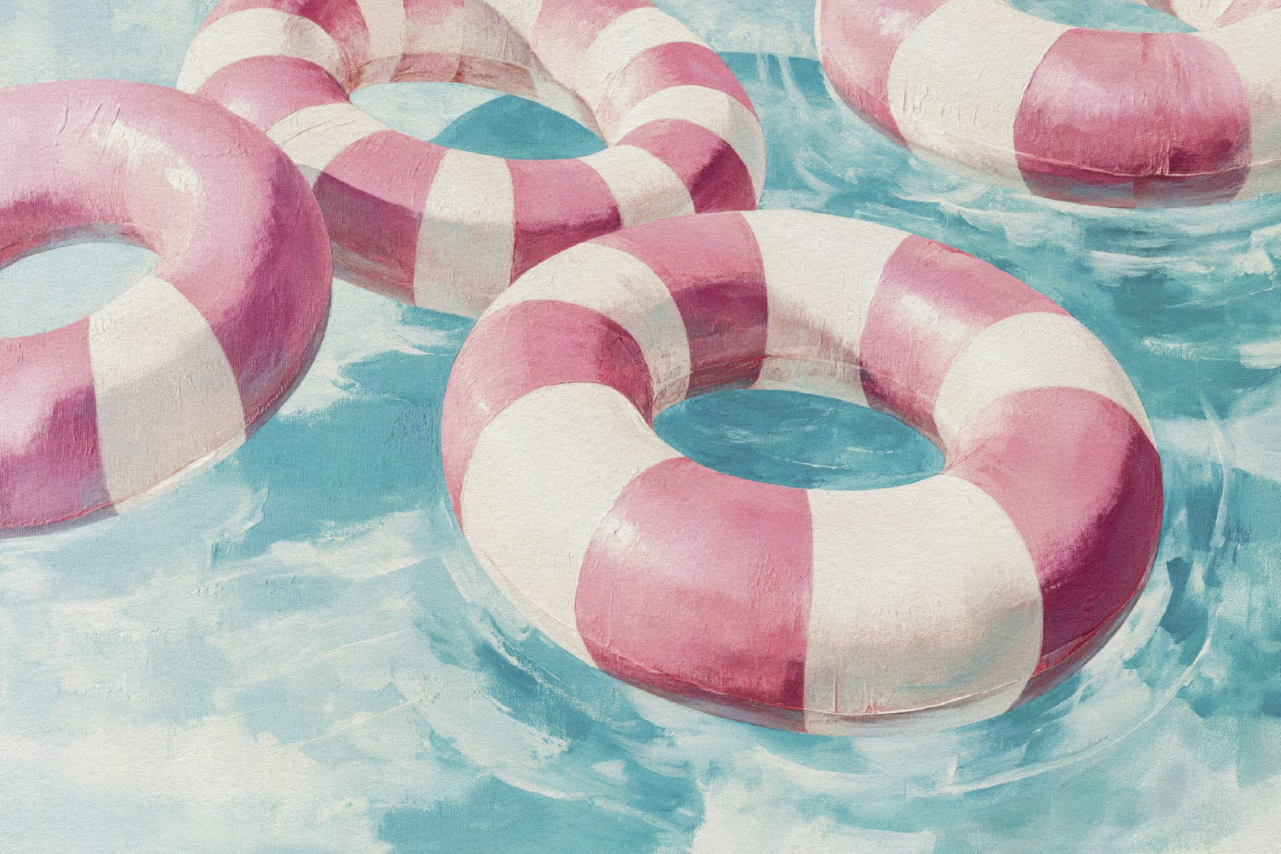 Floating into Relaxation Wall Mural