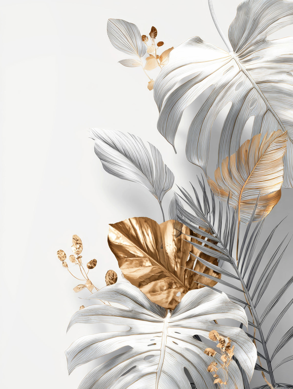 Botanical elegance Wall Mural