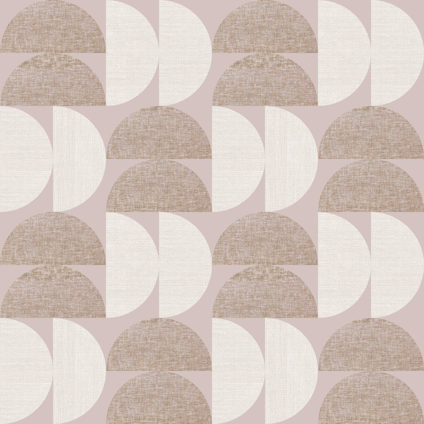 Mid Century  Wallpaper⁠ in your room — zoomed