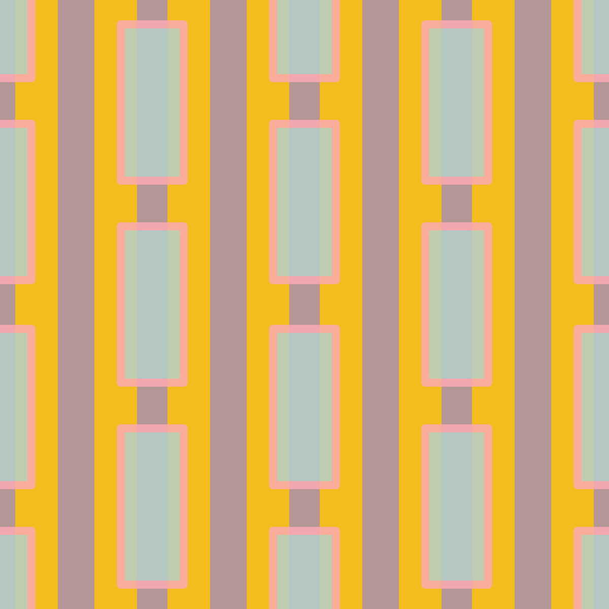 Yellow Geometric Fun Wallpaper⁠