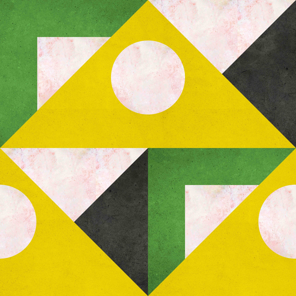 Mid Century Yellow Wallpaper⁠