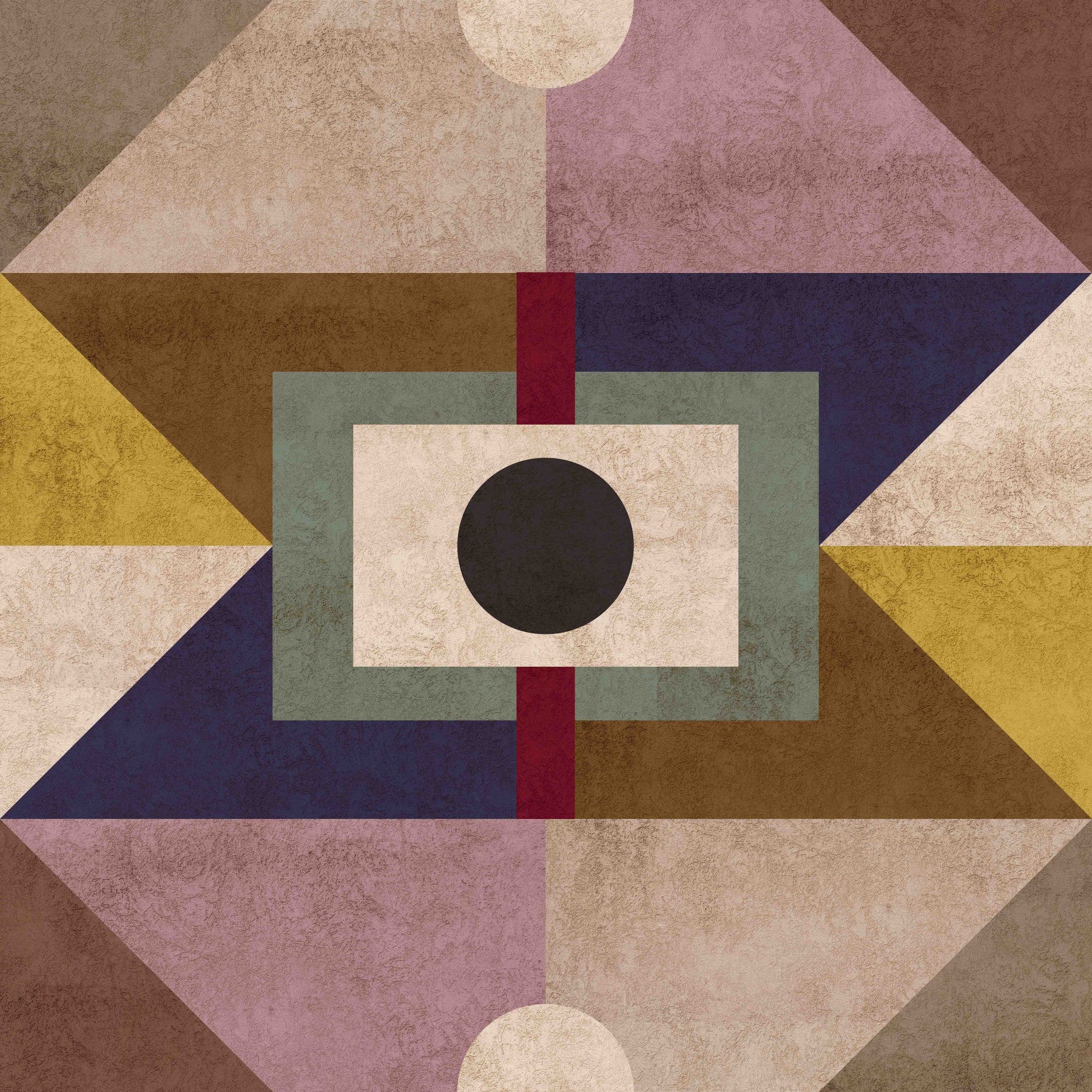 Mid Century Brown Wallpaper⁠