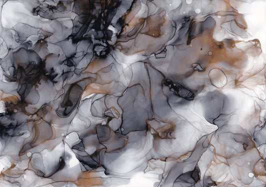 Gilded Smoke Wall Mural