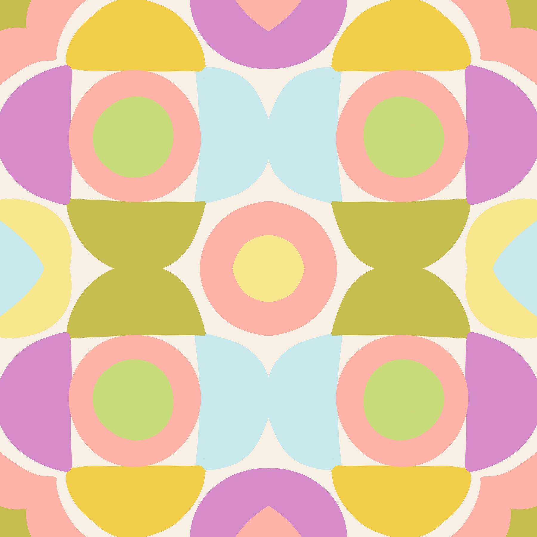 Kaleidoscope Kisses Wallpaper⁠