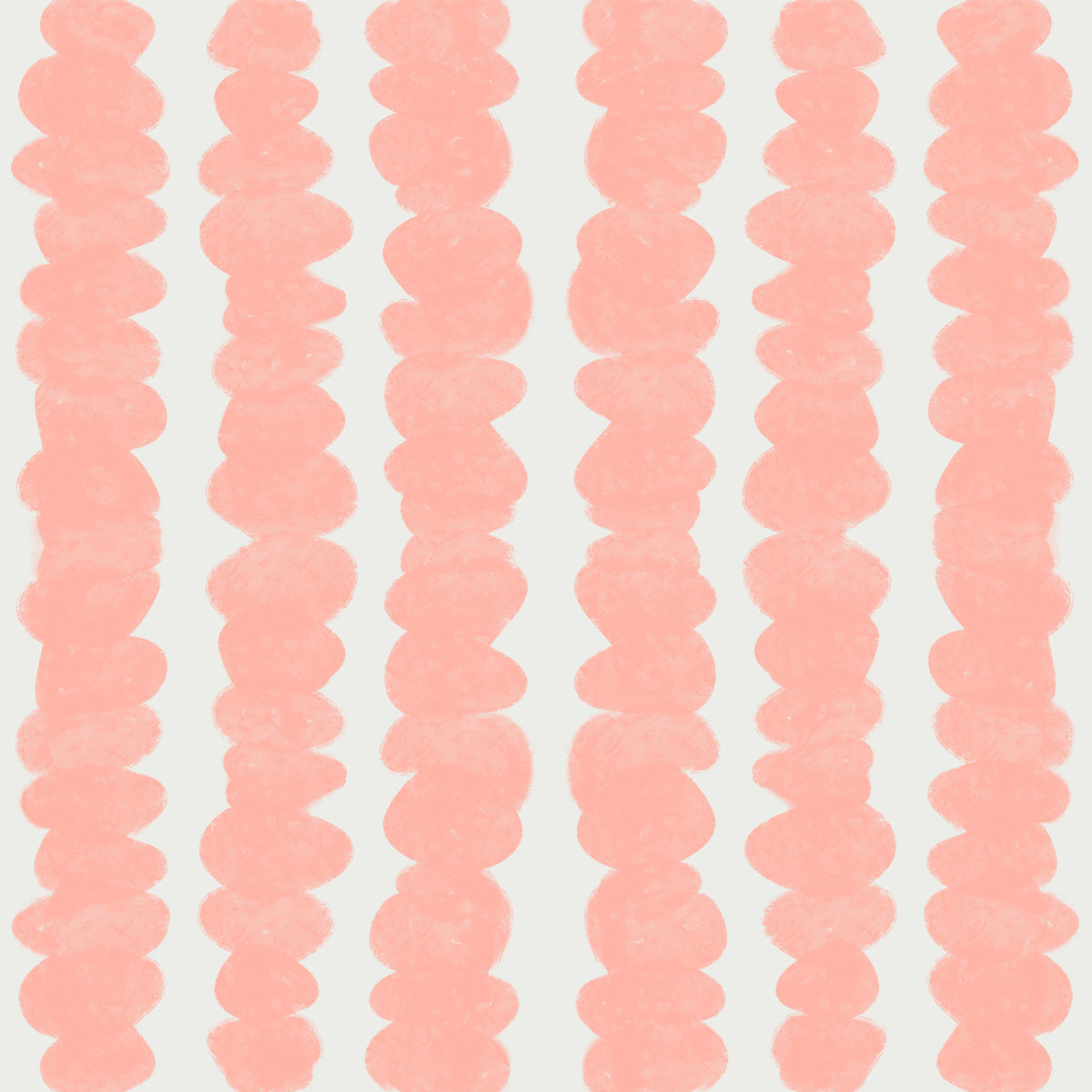Blush Pebble Rows Wallpaper⁠ in your room — zoomed