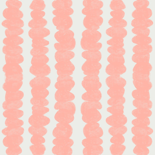Blush Pebble Rows Wallpaper⁠