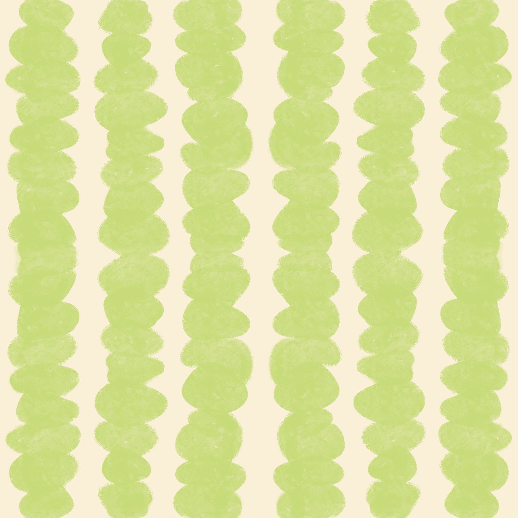 Lime Pebble Stacks Wallpaper⁠