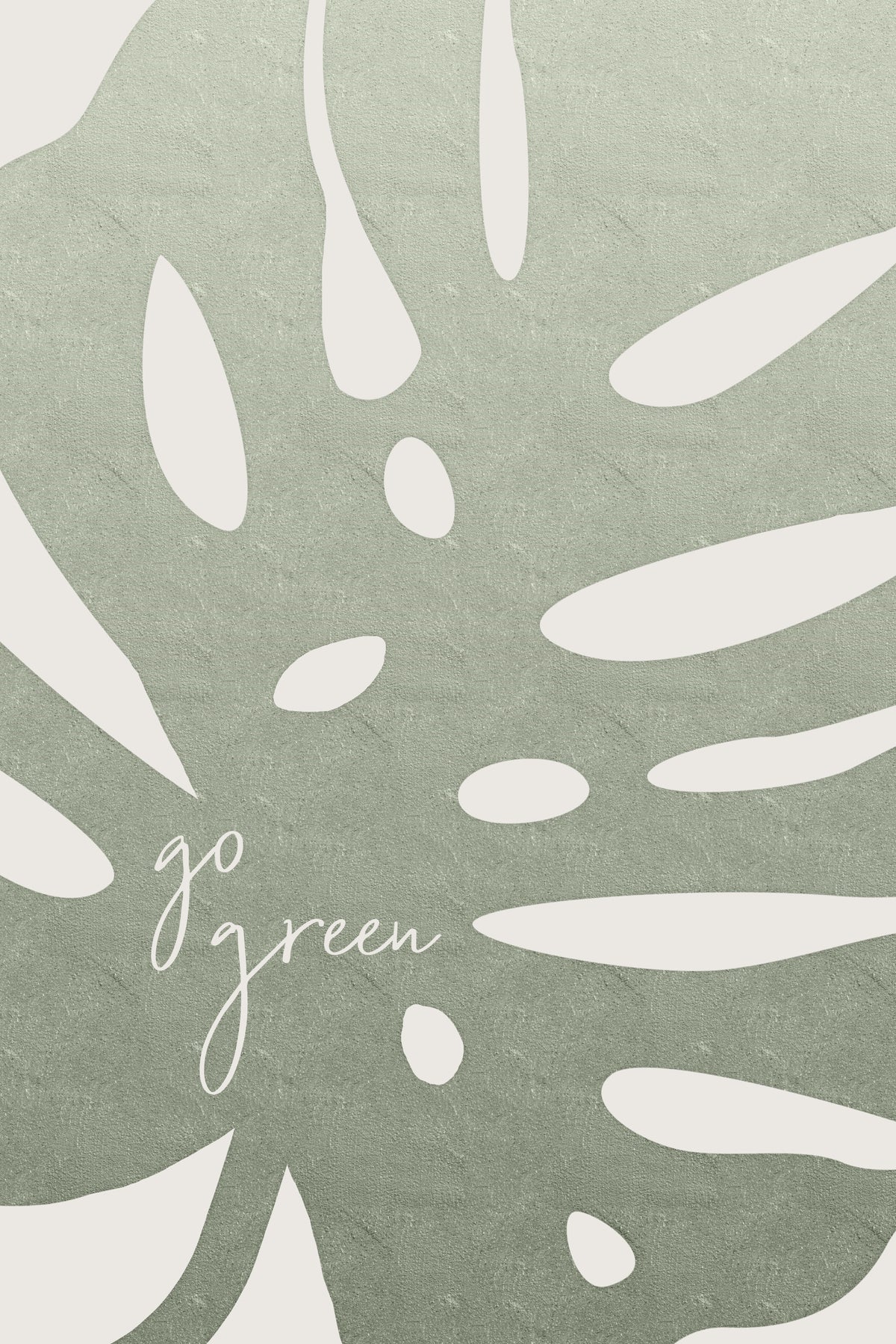 Go green Wall Mural