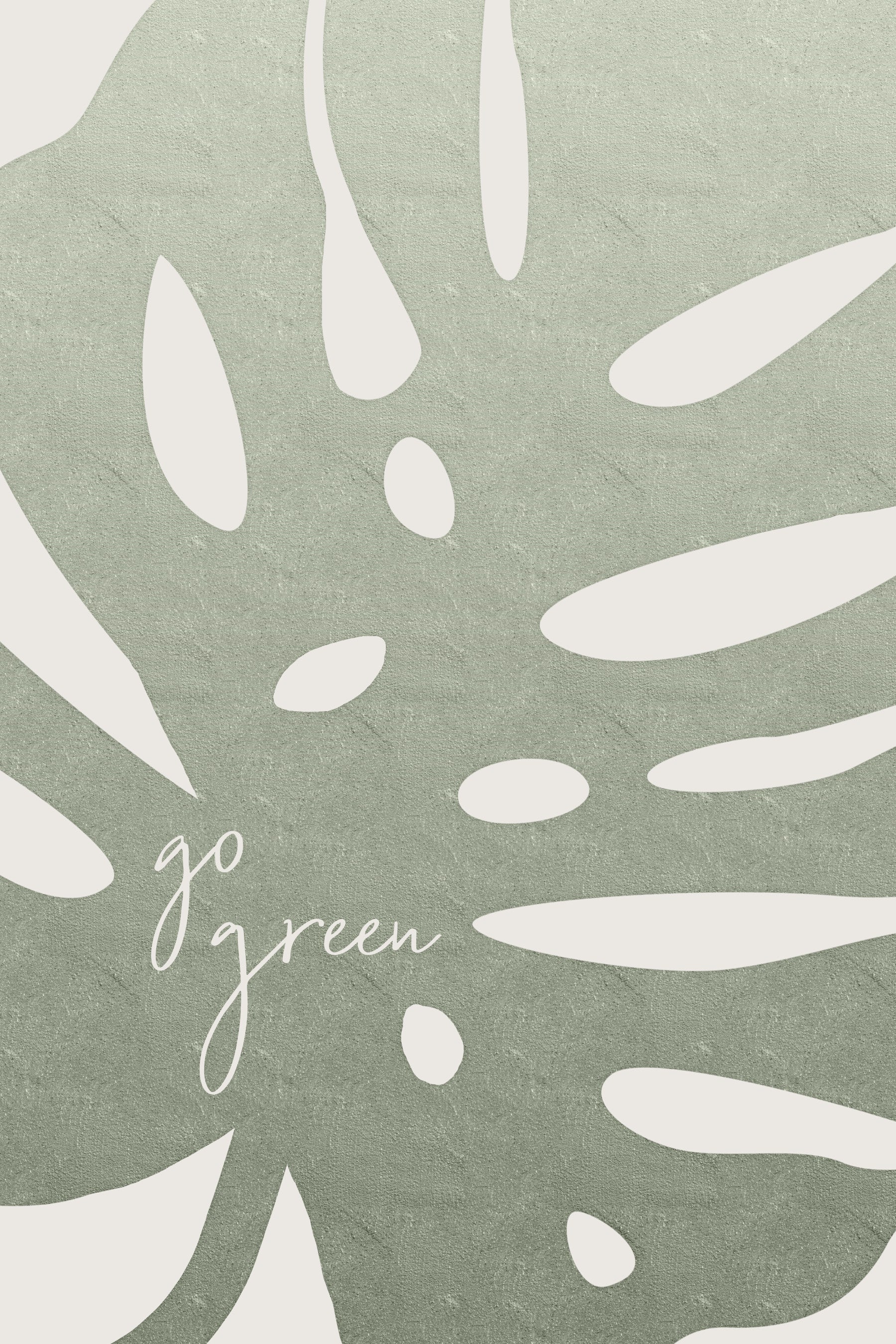 Go green Wall Mural