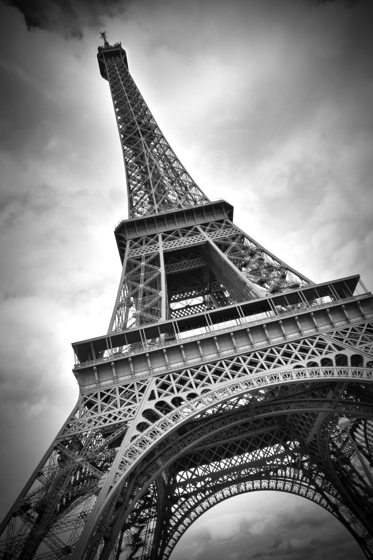 Dynamic Eiffel Tower Wall Mural