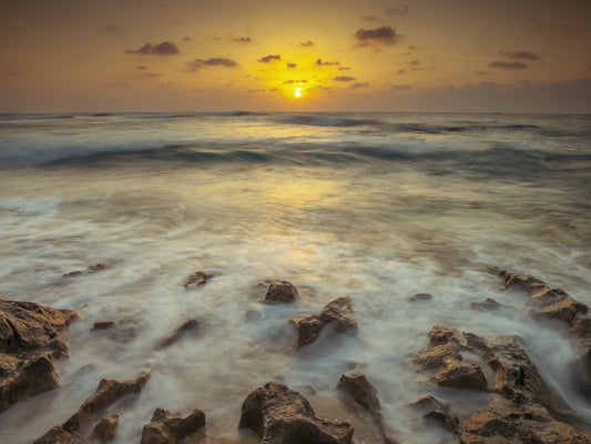 Palmachim Beach Sunset  Wall Mural