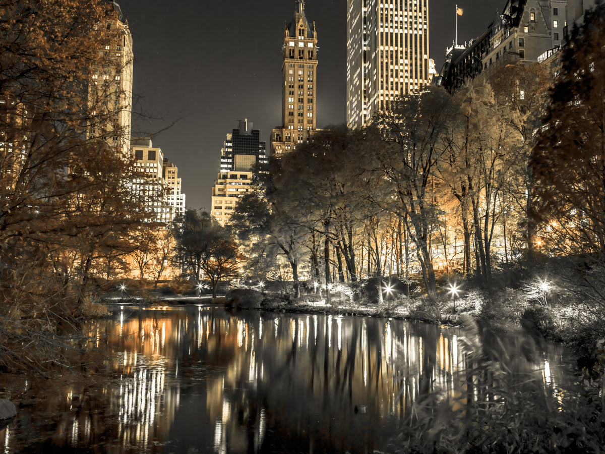 Luminous Serenity Wall Mural in your room — zoomed