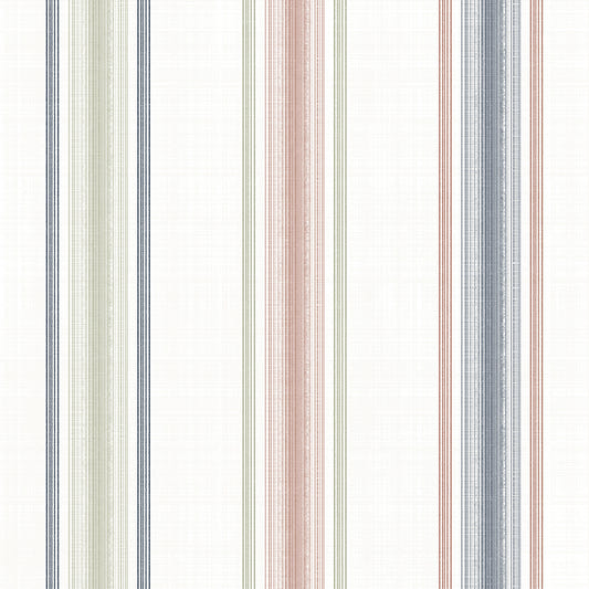 Elegant Striped Stripes Farmhouse Wallpaper⁠