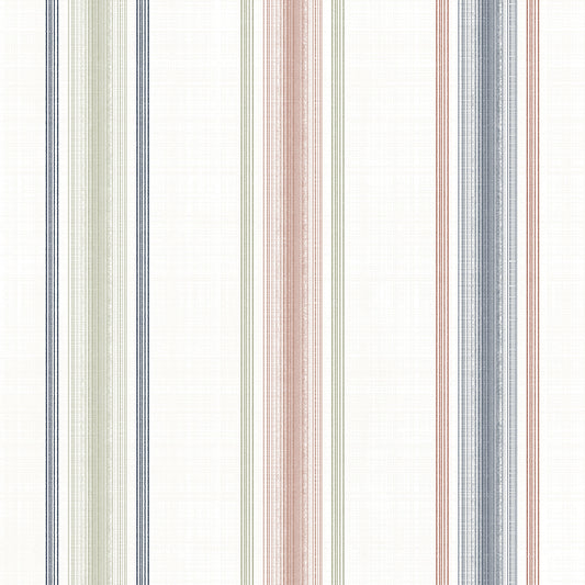 Elegant Striped Stripes Farmhouse Wallpaper⁠