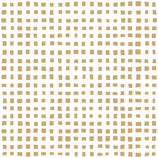 Modern Chic Squares Beige Wallpaper⁠