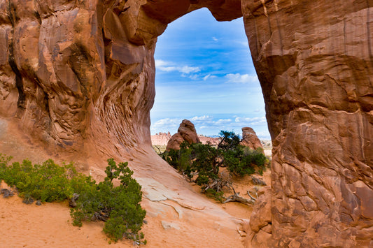 Red Rock Arch Desert Vista Wall Mural