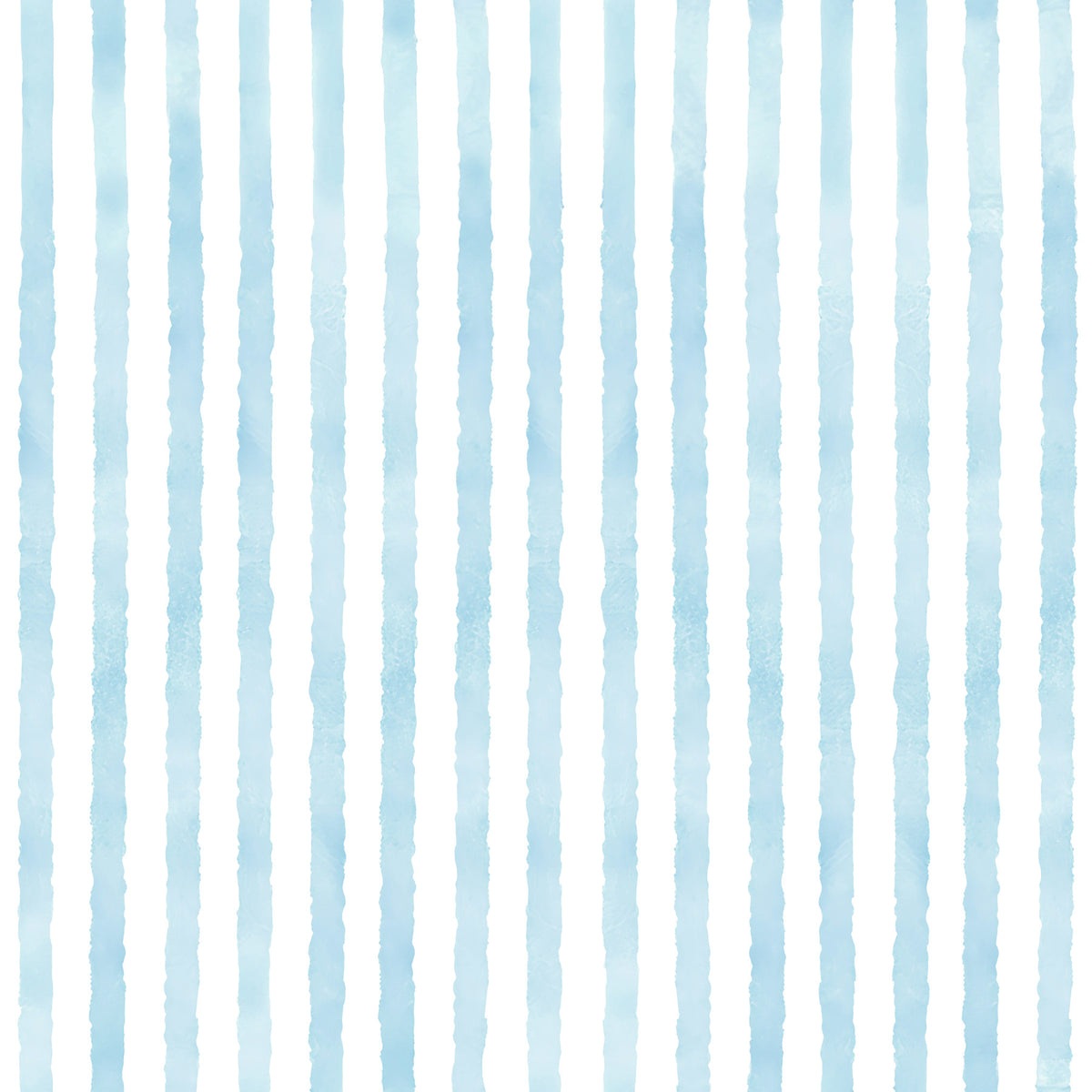 Neutral Baby Blue Watercolor Stripe Pattern Hand Painted Vertical Lines Wallpaper⁠ in your room — zoomed