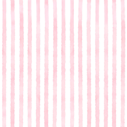 Neutral Baby Pink Watercolor Stripe Pattern Hand Painted Vertical Lines Wallpaper⁠