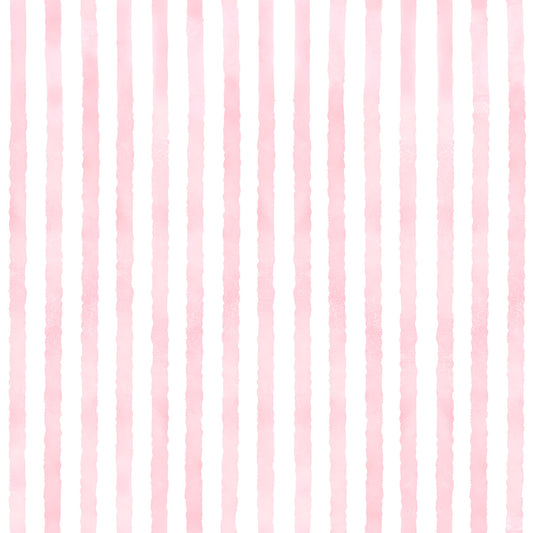 Neutral Baby Pink Watercolor Stripe Pattern Hand Painted Vertical Lines Wallpaper⁠