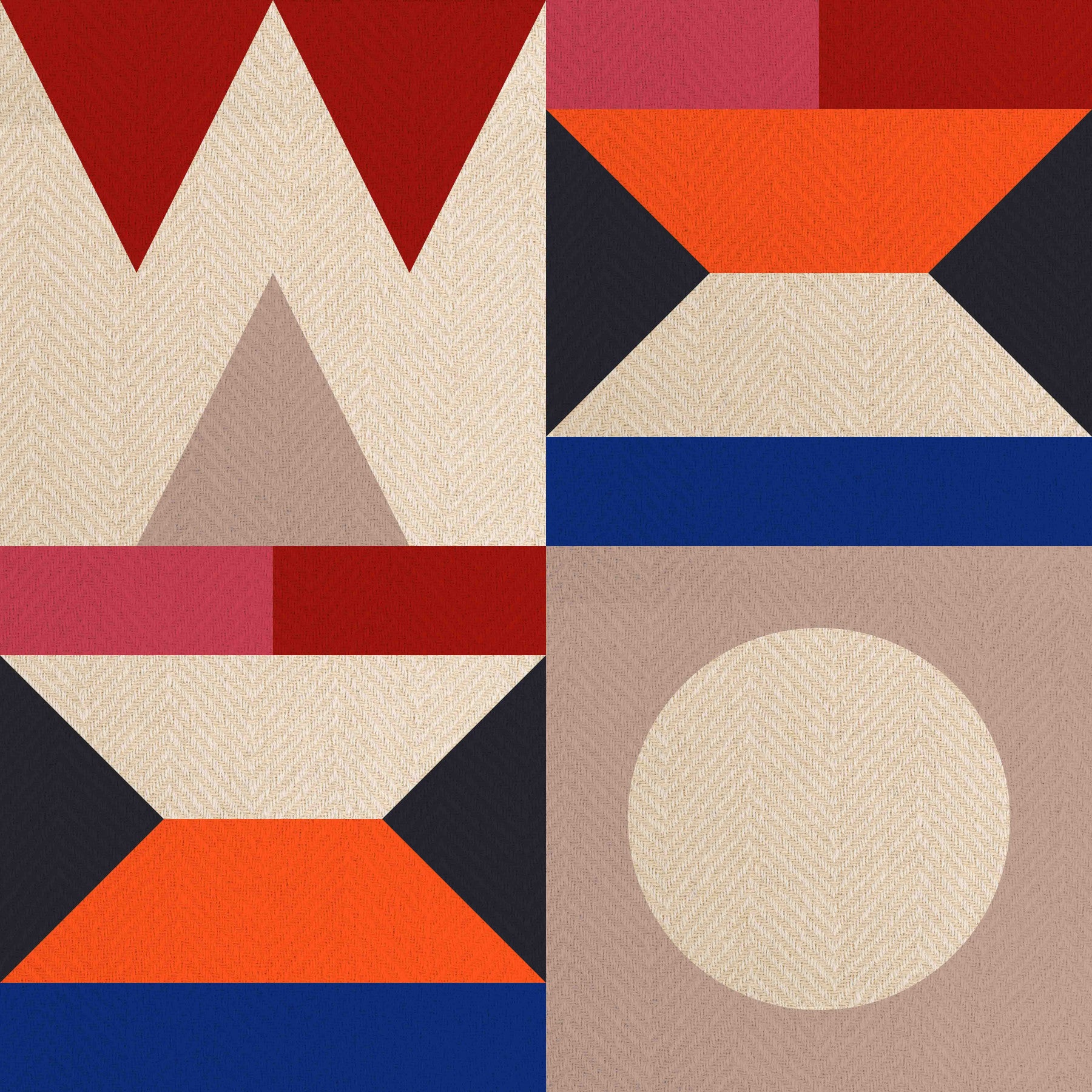 Textured Triangles Wallpaper⁠