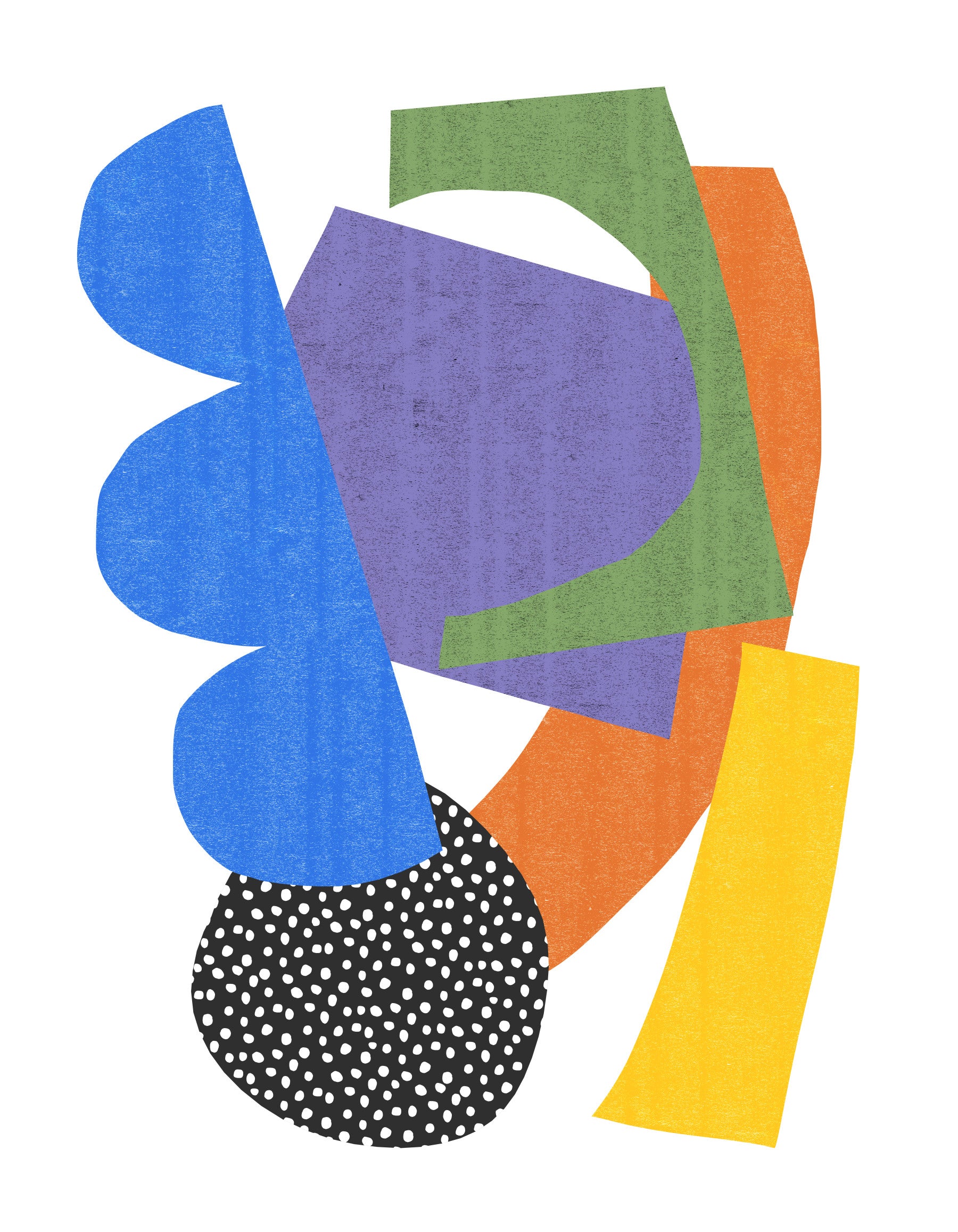 Fragmented Harmony Wall Mural