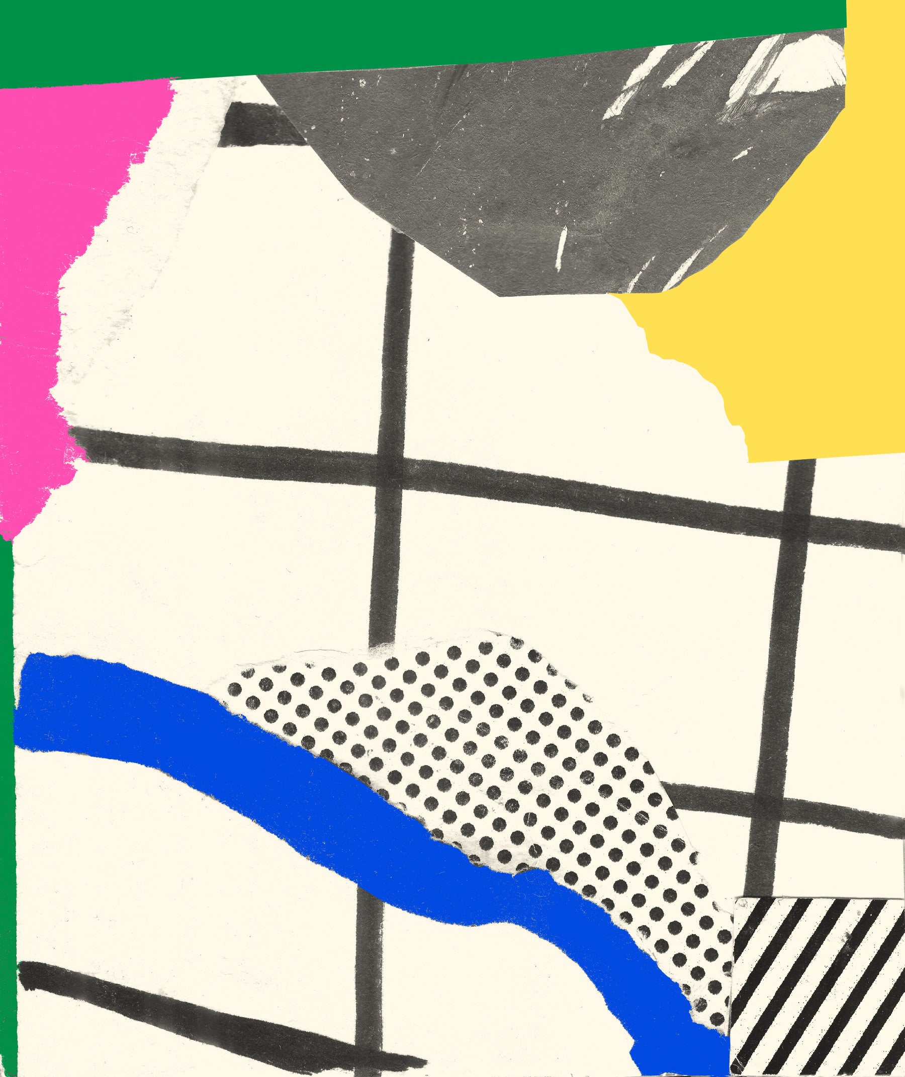 Summer collage Wall Mural