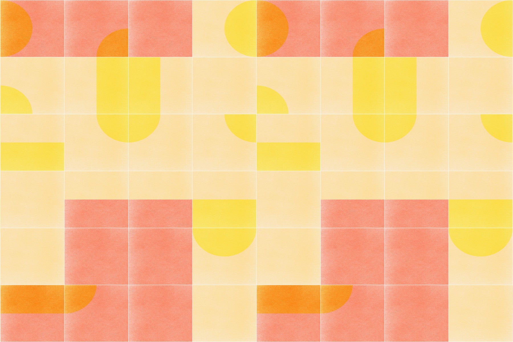Retro Tiles 01 Wall Mural