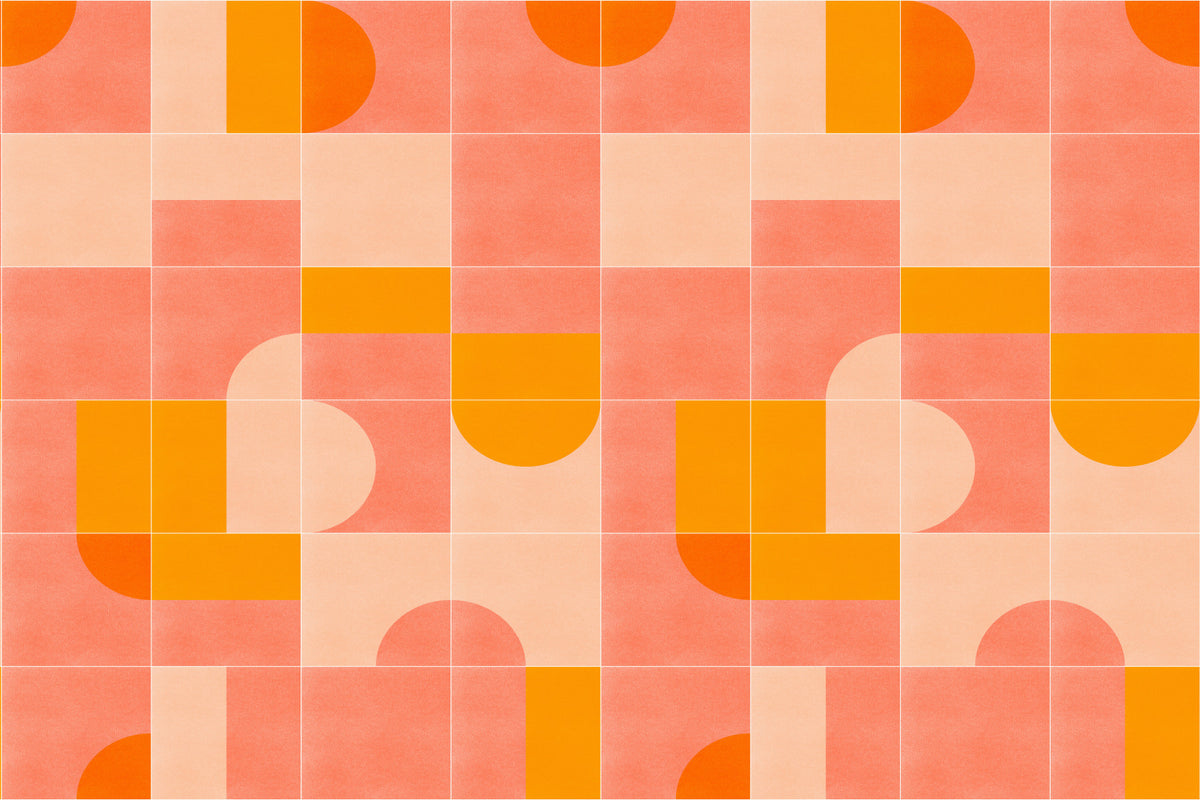 Retro Tiles 03 Wall Mural